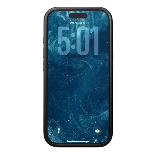 Nomad Modern Leather Case fekete tok iPhone 17 Pro készülékhez - 10