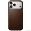 Nomad Traditional Leather Case barna tok iPhone 17 Pro Max készülékhez thumbnail