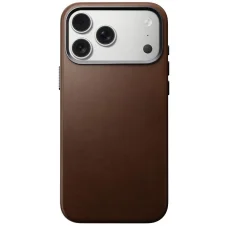 Nomad Traditional Leather Case barna tok iPhone 17 Pro Max készülékhez