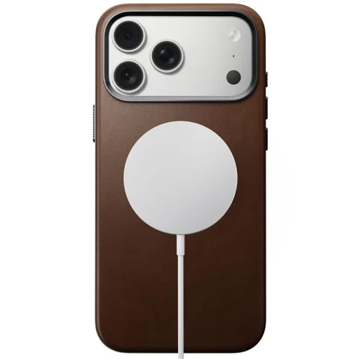 Nomad Traditional Leather Case hnedé puzdro pre iPhone 17 Pro Max - 3