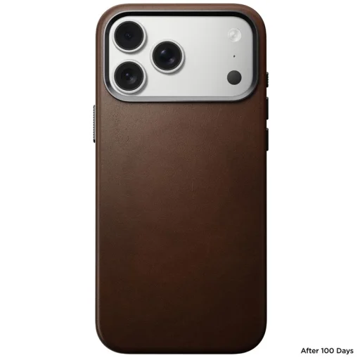 Nomad Traditional Leather Case hnedé puzdro pre iPhone 17 Pro Max - 4