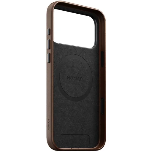 Nomad Traditional Leather Case hnedé puzdro pre iPhone 17 Pro Max - 5