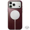 Nomad Modern Leather Case burgundy (Horween) tok iPhone 17 Pro Max készülékhez thumbnail