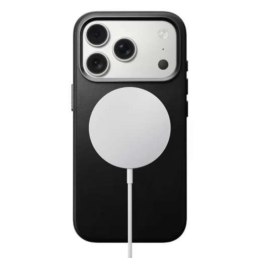 Nomad Traditional Leather Case fekete tok iPhone 17 Pro készülékhez - 5
