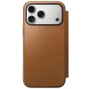 Nomad Modern Leather Folio bőrtok iPhone 17 Pro Max készülékhez, angol cser thumbnail