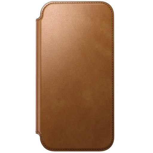 Nomad Modern Leather Folio bőrtok iPhone 17 Pro Max készülékhez, angol cser - 4