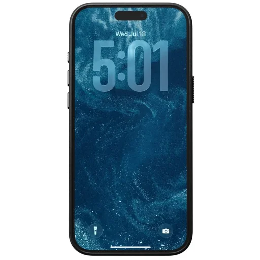 Nomad Traditional Leather Case fekete tok iPhone 17 Pro Max készülékhez - 2