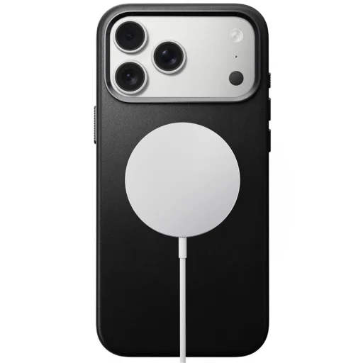 Nomad Traditional Leather Case fekete tok iPhone 17 Pro Max készülékhez - 7