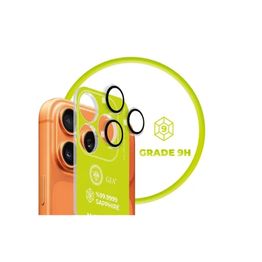 Mobile Origin Sapphire Lens Guards átlátszó kameralencse-védő – iPhone 17 Pro / 17 Pro Max - 5