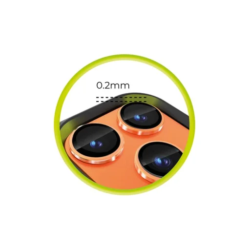 Mobile Origin Sapphire Lens Guards átlátszó kameralencse-védő – iPhone 17 Pro / 17 Pro Max - 7