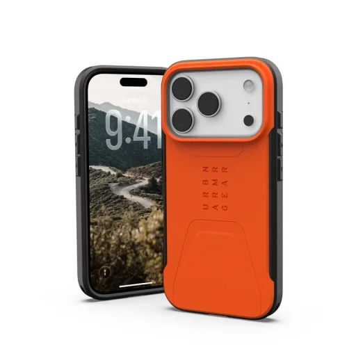 UAG Civilian MagSafe puzdro, oranžové – iPhone 17 Pro - 1
