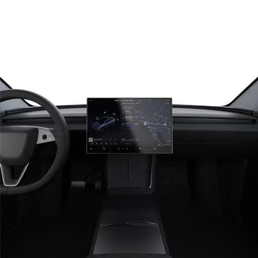 Spigen Tesla EZ Fit FC antireflexné matné ochranné sklo, čierne – Tesla Model Y L 2026 - 9