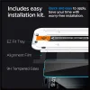Spigen Glass tR EZ Fit adatvédelmi edzett üveg kijelzővédő fólia, 2 db – iPhone 15 Pro thumbnail