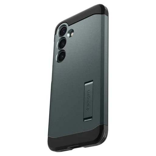 Puzdro Spigen Tough Armor pre Samsung Galaxy S24, tmavozelené - 17