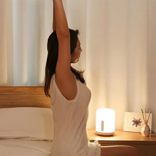 Xiaomi Mi Bedside Lamp 2 éjjeli lámpa, fehér 22469 - 4