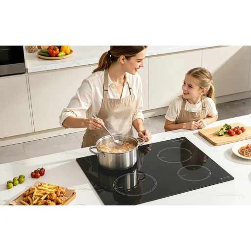 AMZCHEF CE-T-74IB4xyzf-CS 4 zónás indukciós főzőlap beépíthető - 2