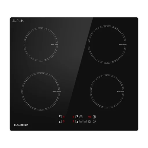 AMZCHEF CE-T-74IB4xyzf-CS 4 zónás indukciós főzőlap beépíthető - 1