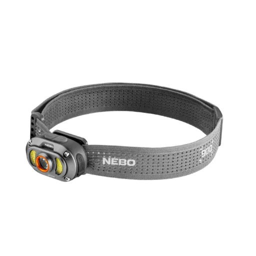 NEBO NEB-HLP-0045-H MYCRO 900+ fej- és sapkalámpa, 900 lumen, 7 világítási mód, akkumulátor, víz- és ütésálló - 3