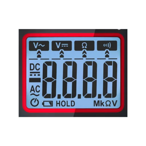 HOME SMASMARTEASY inteligentný hobby multimeter, jednoduché ovládanie, automatické merania, podsvietený displej - 3