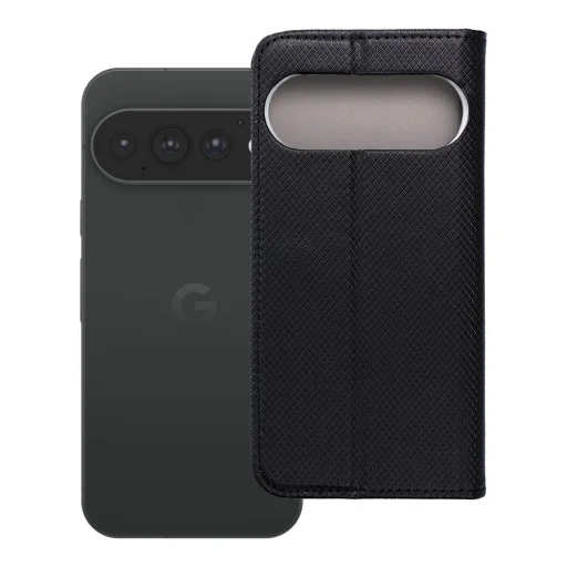  Google Pixel 11 Pro fekete Smart Case Book kihajtható tok - 7