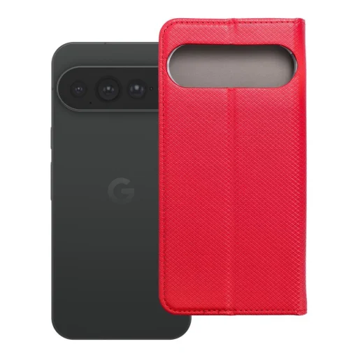  Google Pixel 11 Pro XL piros Smart Case Book kihajtható tok - 7