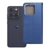 Smart Case Book flip tok Motorola Edge 70 Fusion készülékhez, sötétkék thumbnail