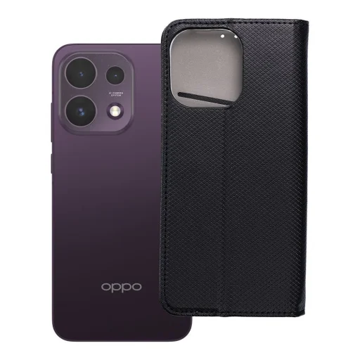 Smart Case Book flip tok Oppo Reno 16F / 16FS készülékhez, fekete - 7