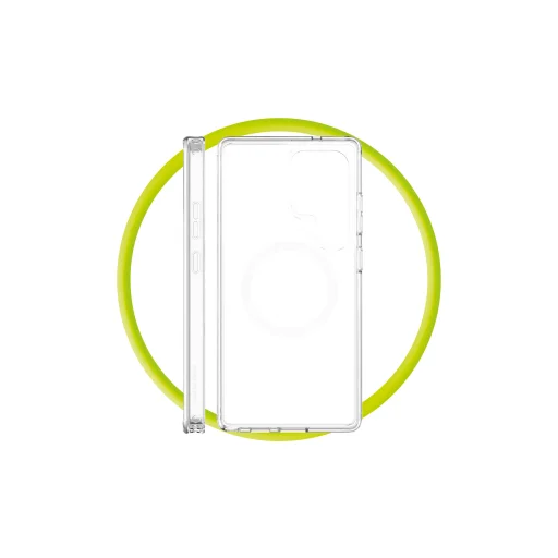 Mobile Origin Easy Case MagSafe priehľadný kryt pre Samsung Galaxy S25 Ultra - 5