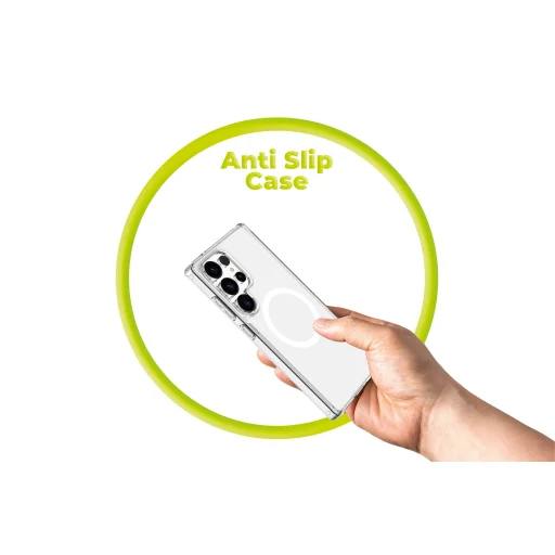 Mobile Origin Easy Case MagSafe priehľadný kryt pre Samsung Galaxy S25 Ultra - 10
