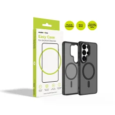 Samsung Galaxy S26 Ultra matné čierne puzdro Mobile Origin Easy Case MagSafe