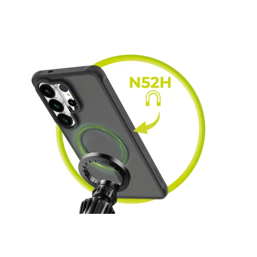 Samsung Galaxy S26 Ultra matné čierne puzdro Mobile Origin Easy Case MagSafe - 9