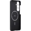 Samsung Galaxy S25 čierno/sivé twill Pitaka Ultra-Slim Case puzdro thumbnail