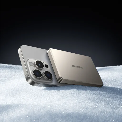 Joyroom JR-PBM08 Pro magnetická bezdrôtová powerbanka 10000 mAh 22,5 W, 2 × USB-C, titánová - 13