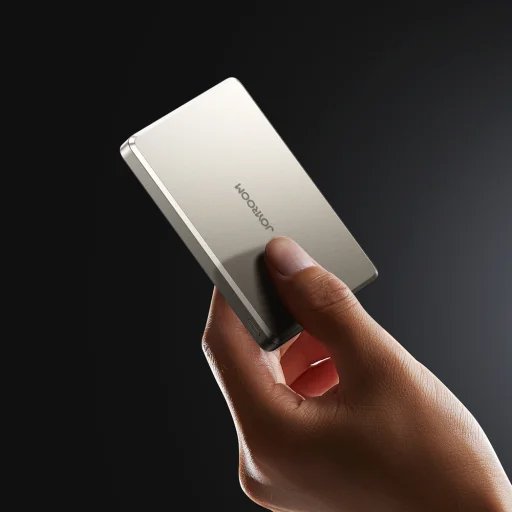 Joyroom JR-PBM08 Pro magnetická bezdrôtová powerbanka 10000 mAh 22,5 W, 2 × USB-C, titánová - 8