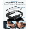 Spigen Thin Fit 360 ochranný kryt so zabudovaným tvrdeným sklom na Apple Watch 4 / 5 / 6 / SE 1 / 2 / 3 (44 mm) čierny thumbnail