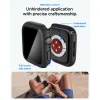 Spigen Thin Fit 360 ochranný kryt so zabudovaným tvrdeným sklom na Apple Watch 4 / 5 / 6 / SE 1 / 2 / 3 (44 mm) čierny thumbnail
