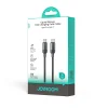 Joyroom S-A62 Lively Series 60 W rýchlonabíjací a dátový kábel USB-C – USB-C, 1,2 m, čierny thumbnail