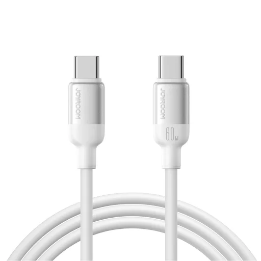 Joyroom S-A62 Lively Series 60 W nabíjací a dátový kábel USB-C – USB-C, 1,2 m, biely - 1
