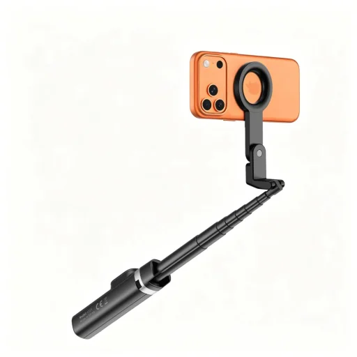 Tech-Protect L11S MagSafe Bluetooth selfie tyč a statív čierny - 3