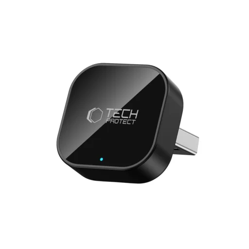 Tech-Protect Ultraboost CA01 bezdrôtový adaptér pre Apple CarPlay a Android Auto, matná čierna - 2