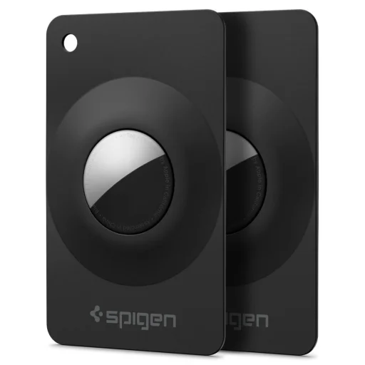 Spigen AirFit 2 držiak na AirTag pre Apple AirTag 1/2, 2 ks, čierny - 1