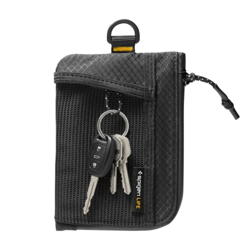Spigen LF300 RFID peňaženka na karty, čierna - 2