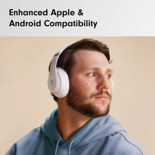 Beats Studio Pro bezdrôtové slúchadlá, matné biele, EU MC2P4 - 4