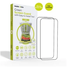 iPhone 16 Pro Max Mobile Origin Screen Guard ochranné sklo s jednoduchým aplikátorom, 2 ks