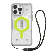 UAG Pathfinder Clear MagSafe kryt s neónovou šnúrkou pre iPhone 16 Pro Max