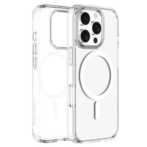 Mobile Origin Easy Hybrid MagSafe priehľadný kryt pre iPhone 16 Pro - 2