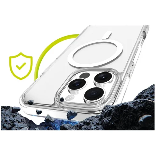 Mobile Origin Easy Hybrid MagSafe priehľadný kryt pre iPhone 16 Pro - 4