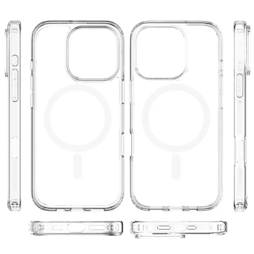 Mobile Origin Easy Hybrid MagSafe priehľadný kryt pre iPhone 16 Pro - 6
