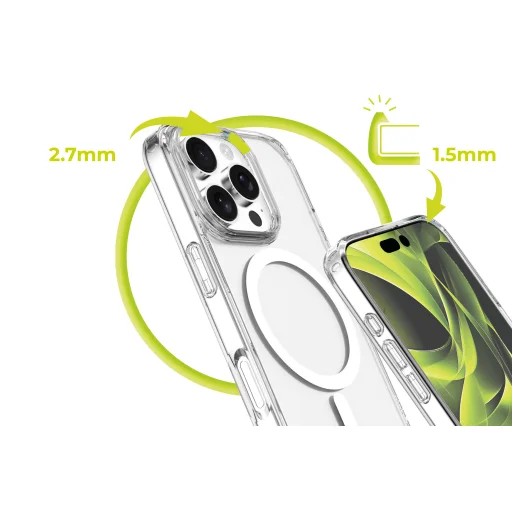 Mobile Origin Easy Hybrid MagSafe priehľadný kryt pre iPhone 16 Pro - 7