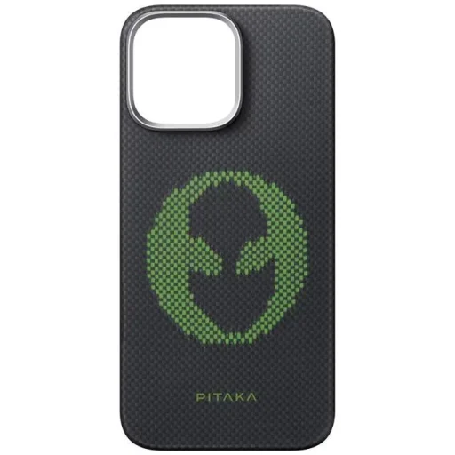 Pitaka x Aries Tactile Woven Alien puzdro pre iPhone 16 Pro Max - 3